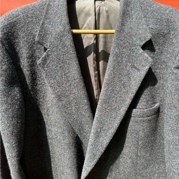 Mens Wool Suit Jacket, American Trend, Size 46R - Picture 2 of 11